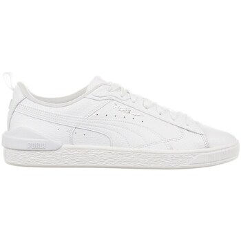 Sapatos Homem Sapatilhas Puma Suede Bloc B W Branco