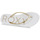 Sapatos Mulher Chinelos Roxy VIVA SPARKLE Branco / Ouro