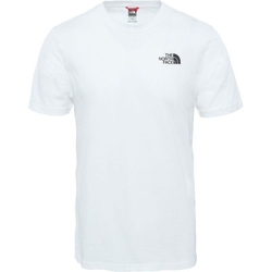 Textil Homem T-shirts e Pólos The North Face M S/S SIMPLE DOME TEE Branco