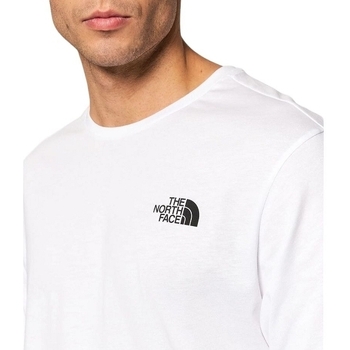 The North Face M LS SIMPLE DOME TEE Branco