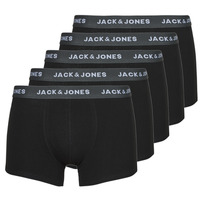 Roupa de interior Homem Boxer Black Bermuda Shorts With Logo JACHUEY TRUNKS 5 PACK Preto