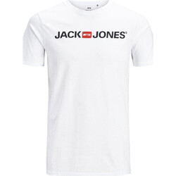 Textil Criança T-Shirt mangas curtas Jack & Jones  Branco
