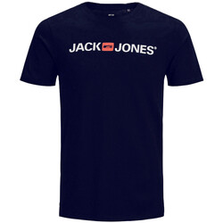 Textil Criança T-Shirt mangas curtas Jack & Jones  Azul