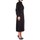 Textil Mulher x Sophia & Cinzia Polo Bodycon Mini Dress 0625 8250 Preto