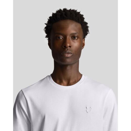 Lyle & Scott TS400TON-626 WHITE Branco