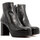 Sapatos Mulher Botas Audley 22388 PIATA NAPPA BLACK Preto