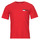 Textil Homem T-Shirt Plus mangas curtas Jack & Jones t-Shirt Plus Stop Trying em branco para homem Vermelho