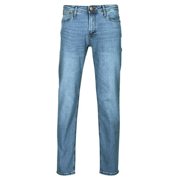 Textil Homem Calças Jeans Raso: 0 cm JJICLARK JJORIGINAL AM 416 Azul