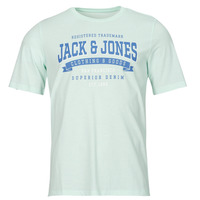 Textil Homem T-Shirt mangas curtas Jack & Jones JJELOGO TEE SS O-NECK 2 COL SS24 SN Azul