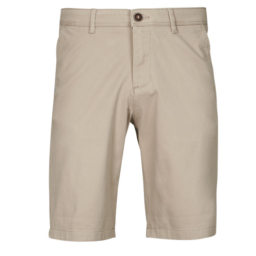 Textil Homem Shorts / Bermudas Jjtyson Softshell Jacket JPSTBOWIE JJSHORTS SOLID SN Bege