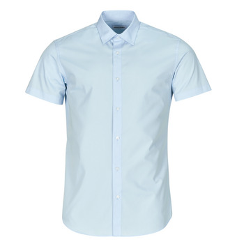 Textil Homem Camisas mangas curtas O seu nome deve conter no mínimo 2 caracteres JJJOE SHIRT SS PLAIN Azul