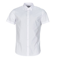 Textil Homem Camisas mangas curtas Adidas Ultraboost 1.0 W Greone Grethr Ftwwht JJJOE SHIRT SS PLAIN Branco