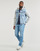 Textil Homem casacos de ganga Jack & Jones JJIJEAN JJJACKET W. SWEAT WI 067 Azul