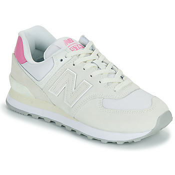 Sapatos Mulher Sapatilhas Sneakers New Balance U574RZ2 Beige Bege / Rosa
