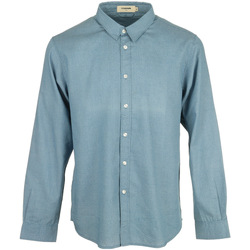Textil Homem Camisas mangas comprida La Panoplie Chemise Azul