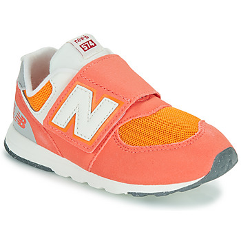 Sapatos Criança Sapatilhas Sneakers New Balance U574RZ2 Beige Laranja
