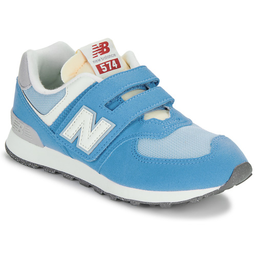 Sapatos Criança Sapatilhas Sneakers New Balance U574RZ2 Beige Azul