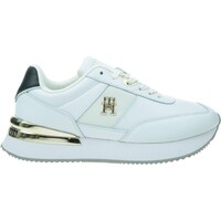 Sapatos Mulher Sapatilhas Tommy Hilfiger Elevated Feminine Runner Branco