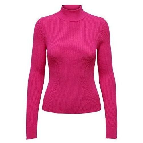 Textil Mulher camisolas Only 15302351 JULIE-FUCHSIA PURPLE Violeta