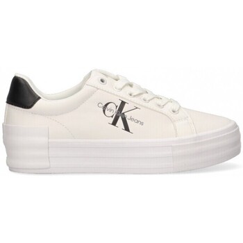 Sapatos Mulher Sapatilhas Calvin Klein Brand JEANS 70601 Branco