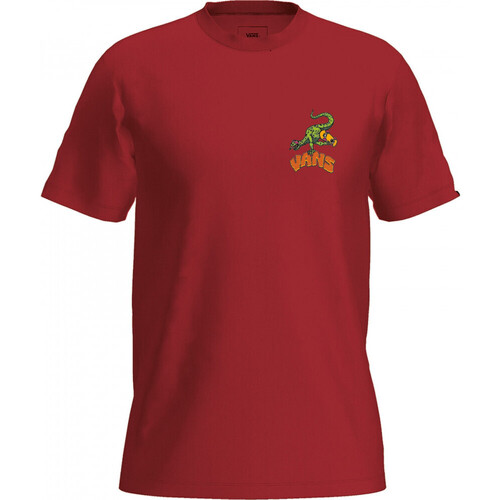 Textil Rapaz T-shirts e Pólos Vans Dino egg plant ss Vermelho