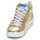Sapatos Mulher Sapatilhas de cano-alto Semerdjian GIBRA Ouro