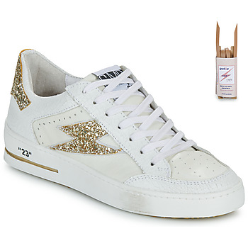 Sapatos Mulher Sapatilhas Semerdjian NOUBAR Branco / Ouro