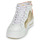 Sapatos Mulher Sapatilhas de cano-alto Semerdjian MISTRAL Branco / Rosa / Ouro