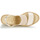 Sapatos Mulher Sandálias Replay  Bege / Ouro