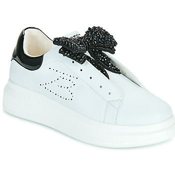 Sapatos Mulher Sapatilhas Tosca Blu GLAMOUR Branco / Preto