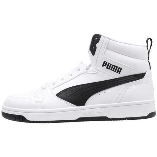 Sapatos Homem Sapatilhas de cano-alto Puma REBOUND V6 Branco