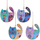 Relógios & jóias Pingentes Signes Grimalt Assortia De Bunda De Gato 4 U Multicolor