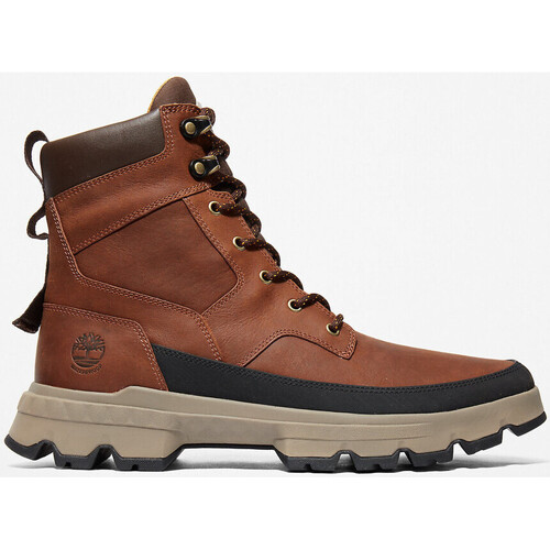 Sapatos Homem Sapatilhas Timberland Ogul mid lace waterproof boot Castanho