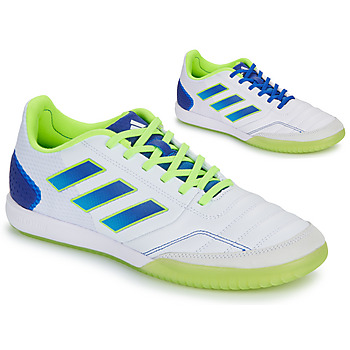 Sapatos Chuteiras home adidas Performance TOP SALA COMPETITION Branco / Azul / Verde