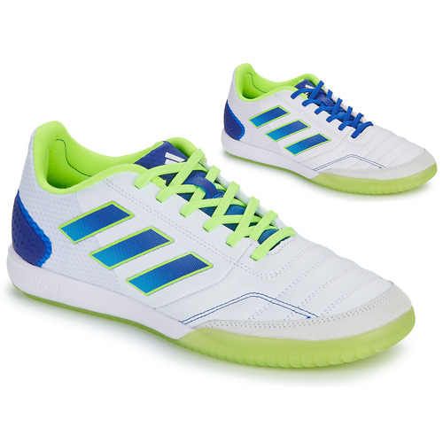 Sapatos Chuteiras wear adidas Performance TOP SALA COMPETITION Branco / Azul / Verde