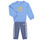 Textil Rapaz Todos os fatos de treino Adidas Sportswear I BOS LOGO JOG Azul / Amarelo