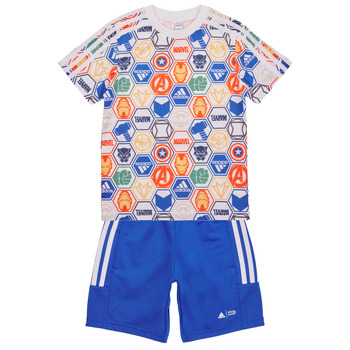 Textil Rapaz Todos os fatos de treino adidas meaning Sportswear LK MARVEL AVENGERS TSET Multicolor
