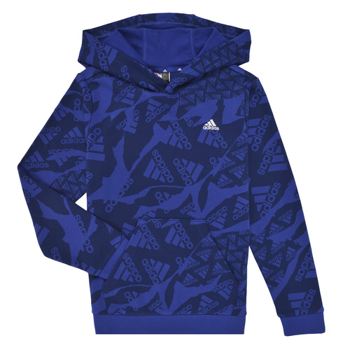 Textil Rapaz Sweats COT adidas Sportswear J CAMLOG FT HD Azul