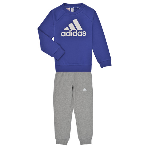 Textil Rapaz Todos os fatos de treino Adidas Sportswear LK BOS JOG FT Azul / Cinza