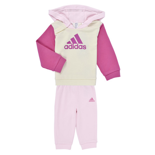 Textil Rapariga Todos os fatos de treino Adidas GORE-TEX Sportswear I CB FT JOG Rosa / Cru