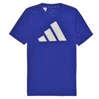 Te7-5 Rapaz T-Shirt mangas curtas Adidas Sportswear U TR-ES LOGO T Azul / Branco