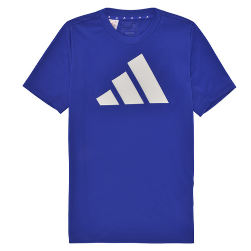 Textil Rapaz T-Shirt mangas chicagos Adidas Sportswear U TR-ES LOGO T Azul / Branco