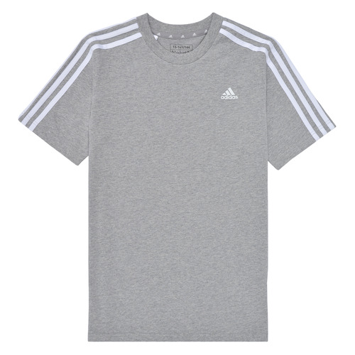 Textil Criança T-Shirt mangas curtas adidas jersey Sportswear U 3S TEE Cinza / Branco