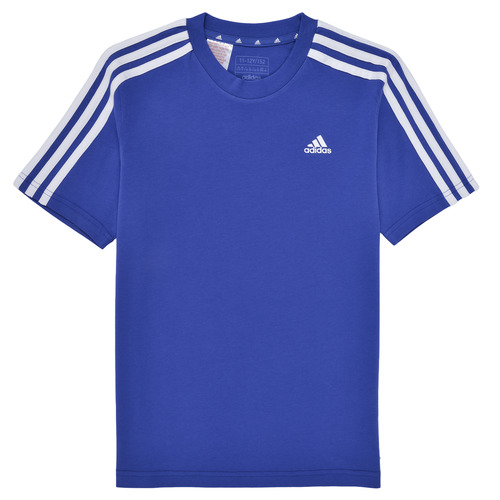 Textil Rapaz and jackets for a stylish older boys look Adidas Sportswear U 3S TEE Azul / Branco