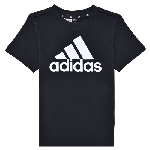 Textil Criança T-Shirt Track mangas curtas Adidas Sportswear LK BL CO TEE Preto / Branco