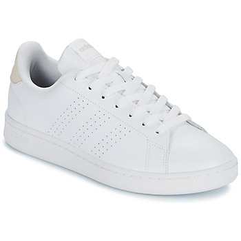 Sapatos Mulher Sapatilhas cricket adidas Sportswear ADVANTAGE Branco / Rosa