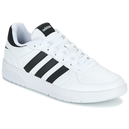 Sapatos Homem Sapatilhas capris Adidas Sportswear COURTBEAT Branco / Preto