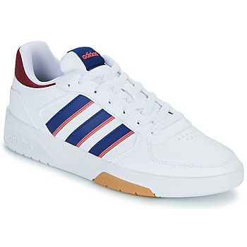 Sapatos Homem Sapatilhas home Adidas Sportswear COURTBEAT Branco / Azul / Vermelho