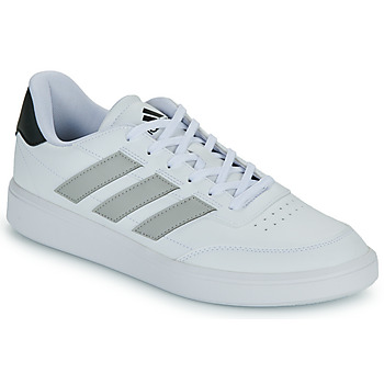 Sapatos Sapatilhas capris Adidas Sportswear COURTBLOCK Branco / Cinza / Preto