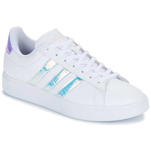 Sapatos Mulher Sapatilhas adidas juoksukeng Sportswear GRAND COURT 2.0 Branco / Iridescente